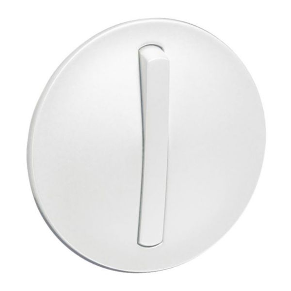 Enjoliveur Céliane Va-et-vient / poussoir doigt étroit blanc Ref.065001
