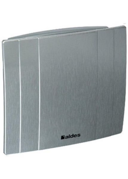 Image principale de Extracteur ponctuel DECO Aluminium Ø 100 mm H avec marche / arrêt à détection d'humidité avec minuterie réglable. Applicable en cuisine ou grande salle de bain. 11022317