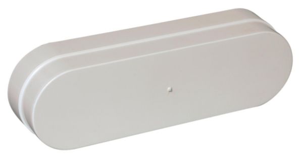 Image principale de Bouchon pour Minigaine 60 x 200 mm - pour conduit équivalent de diamètre 125 mm - blanc Réf. 11023084