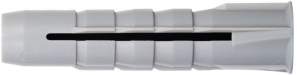 Cheville nylon pour matériaux pleins et creux Novipro diamètre 8 x 40 mm boîte de 100 pièces