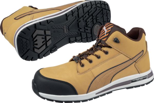 Chaussures Dash Wheat Mid S3 SRC HRO Puma T42, réf. 633180 T42