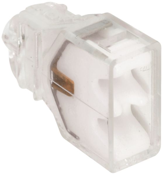 Connecteur transparent X 2P /100 Réf. 70052