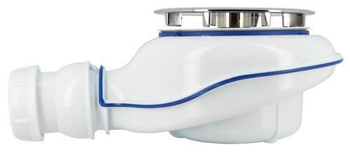Bonde de douche D90mm Turboflow 2 TB21 capot ABS chromé réf 0205700