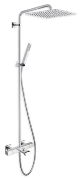 Colonne quadri bain douche bagno 300 thermostatique chrome réf. QD18851