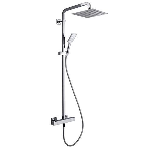 Colonne de douche thermostatique Tabula 250 complete chrome réf. QD47851