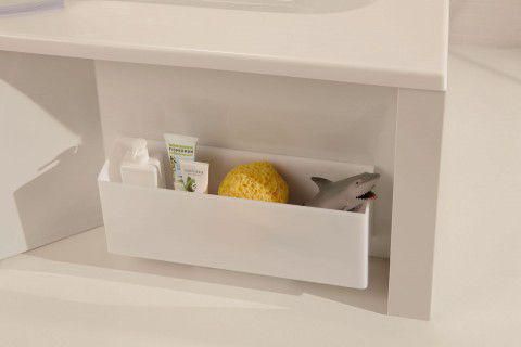 Boîte pour tablier bain douche Malice blanc Réf. E6D06800