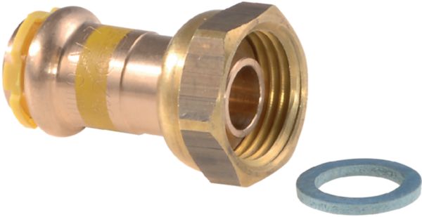 Raccord droit 2 pièces 18 x 3/4 Réf.6675053