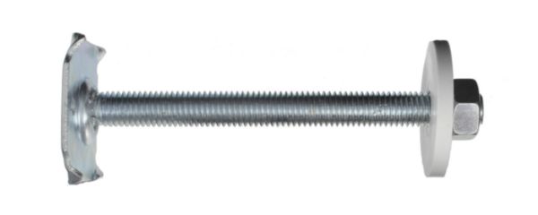 Fixation de paroi creuse Novipro plaquettes soudées 10x120, écrous nylon 2 points d'ancrage