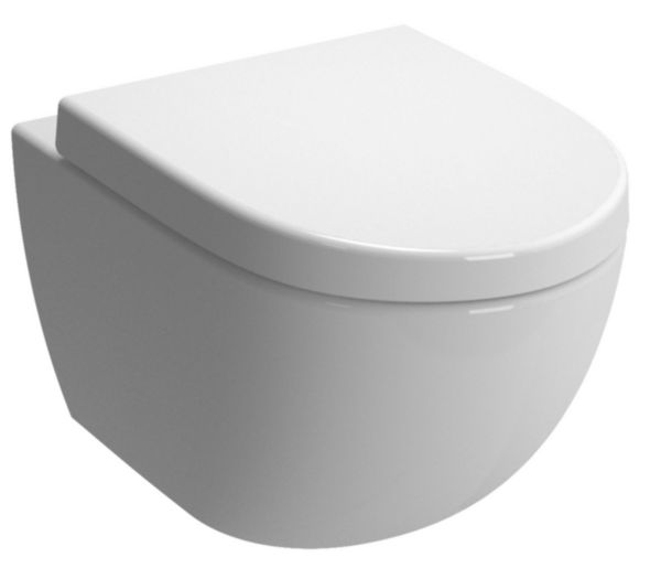 Pack WC suspendu Alterna Daily O2 avec abattant frein de chute déclipsable