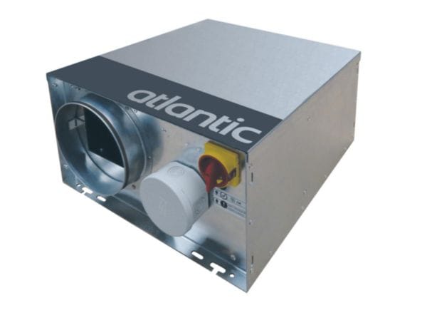 Caisson BC 300 D125 PC isolé Réf CRITAIR BC 300 PCI / 512198