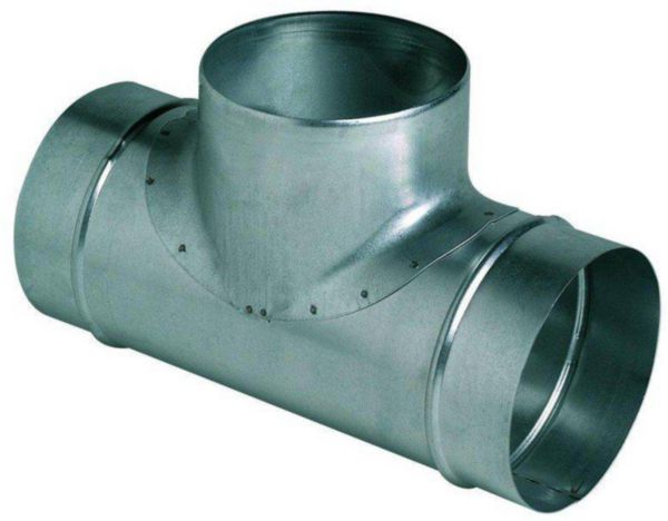 Té 90 degrés réduit galva 315x200 Réf. TE90D0315/0200