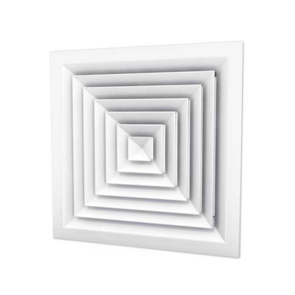 Diffuseur carre blanc 450X450 EG400, réf EG400 450X450