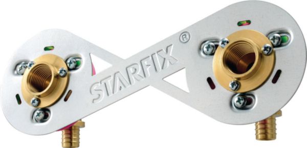Raccords à glissement STARFIX Entraxe 150mm D16 réf 0251S
