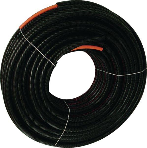 Tube PER gainé rouge D16 ep:1,5 mm Lg:100m réf B622001042