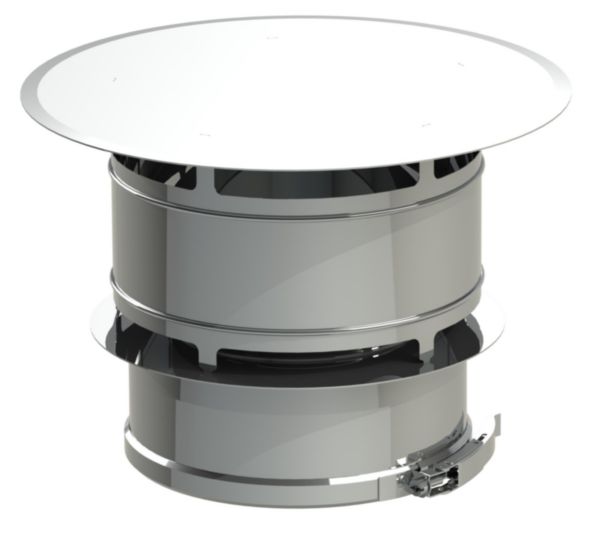 Chapeau anti-vent Duoten 180 - 230 + bride Réf 598188