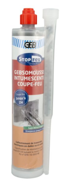 Gebsomousse intumescente coupe feu cart 210ml Réf. 813272