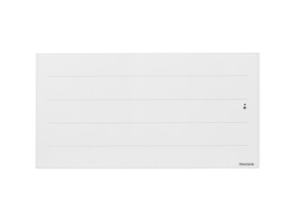 Image principale de Radiateur électrique chaleur douce Connecté Ovation 3 horizontal Blanc 1500W Réf. 480251