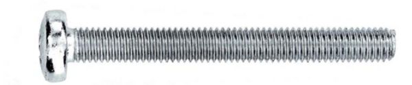 Vis métal acier zingué 6x60 Novipro - boîte de 100