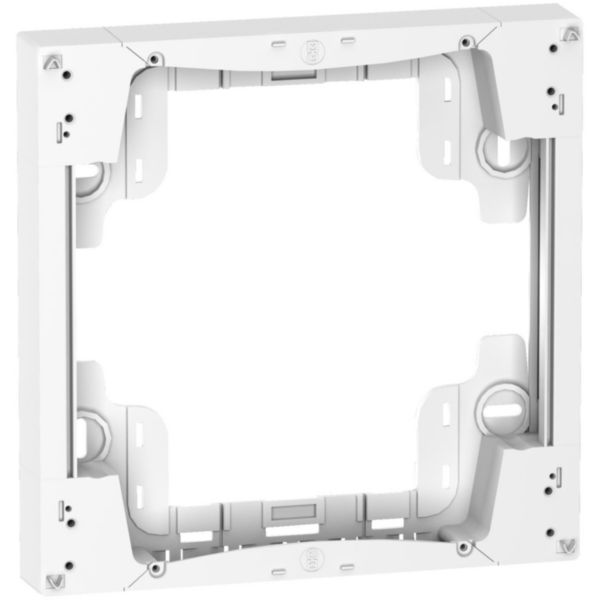 Resi9 - rehausse coffret 13M - 1R - bloc de cmd - panneau de contrôle Réf.R9H10750