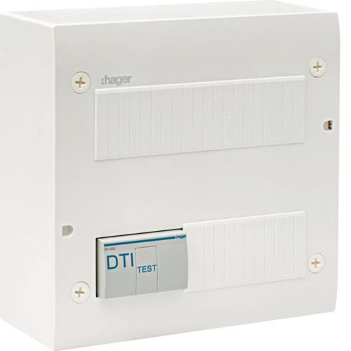 Coffret de communication éco 8xRJ45 Grade 2TV Réf. TN306