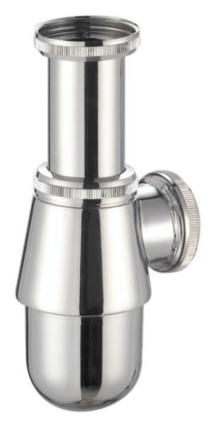 Siphon laiton chromé petit culot pour bidet 33X42  Altech