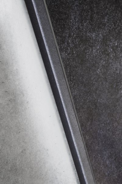 Profilé aluminium Quadec TS pour angles sortants hauteur 10mm 2,5m réf. Q100TSDA