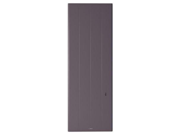 Image principale de Radiateur électrique chaleur douce Connecté Ovation 3 vertical gris ardoise 1000W Réf. 430304