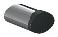 Porte-peignoir ARSIS 1 tête, Aluminium chromé réf. 049018