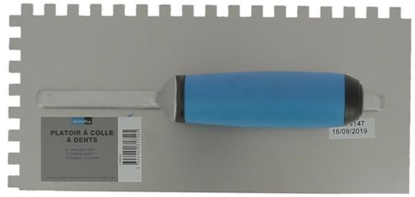 Platoir à colle à dents 8x8mm Novipro