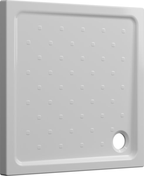 Receveur à poser Alterna Séducta 2 Extraplat 90 x 90 Blanc