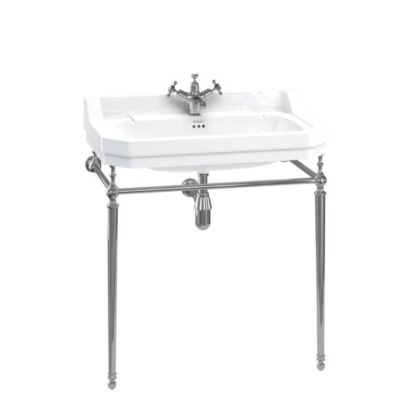 Vasque 80 cm blanc 1 trou BURLINGTON Réf. B18 1TH
