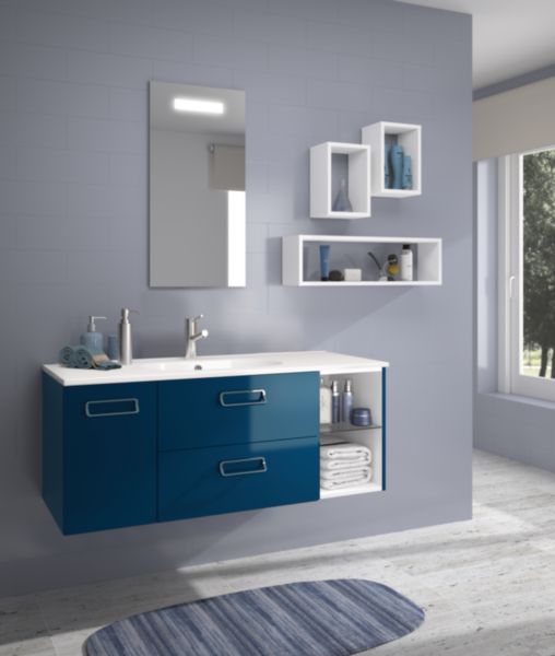Miroir Alterna New York éclairage LED 60 x hauteur 70 cm