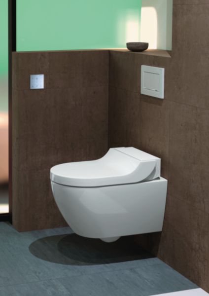 Pack WC lavant dit japonais AquaClean TUMA Comfort sans bride Blanc alpin Réf. 146.290.11.1