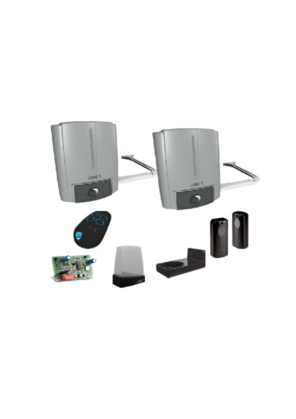 système complet fast70 en 230v pour portails battants jusqu'a 2,3m par vantail Réf. 001U1872