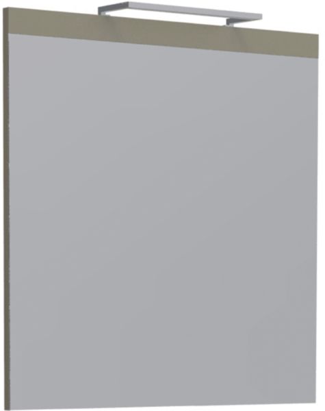 Miroir PLENITUDE déco 70 cm Grège titane