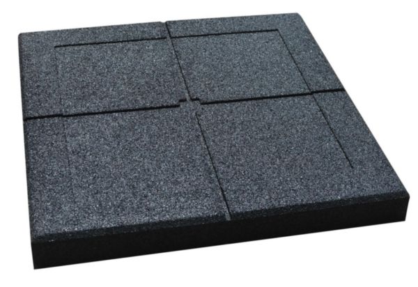 Dalle mousse expansive Vibromat 400 x 400 x 40 mm B6282/1 Réf 167BB00662V