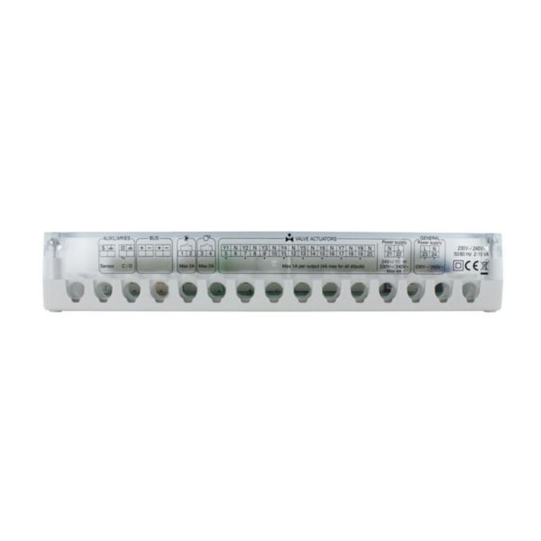 Image principale de Boitier technique bus pour régulation de chauffage eau chaude pièce par pièce jusqu'a 8 zones pour système DELTA 8000 BT Réf : 6053048