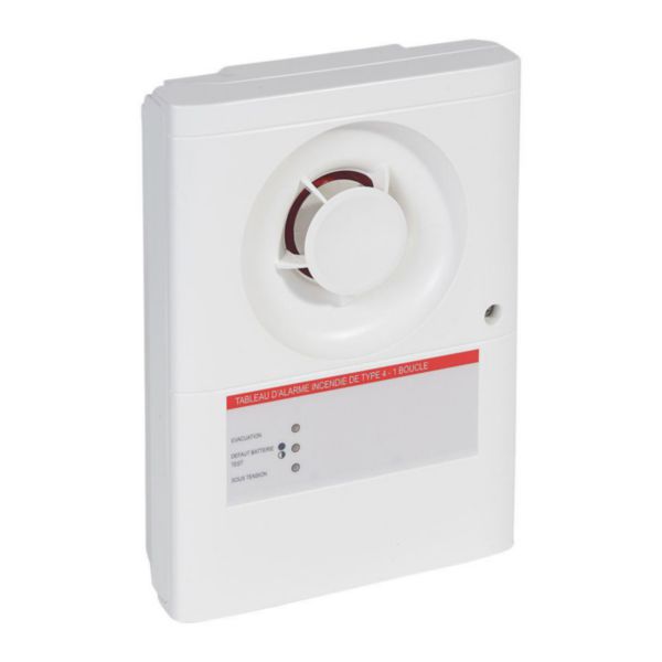 Tableau d'alarme incendie Type 4 - 1B - 230V - 230x165x48 mm Réf.346003