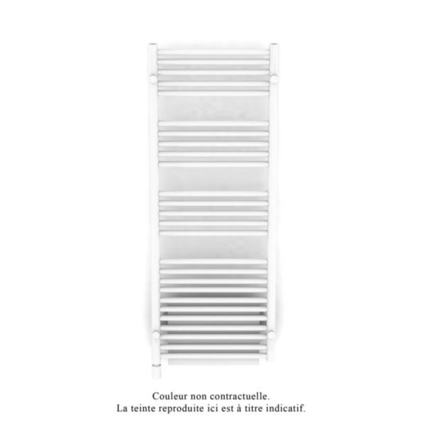 Image principale de Sèche-serviette électrique Acova Atoll Spa +Air, commande infrarouge IRS + soufflant 1000W, puissance 750W, hauteur 1371 mm, largeur 510 mm, Blanc RAL 9016 Réf. TSL-075-050/IFS