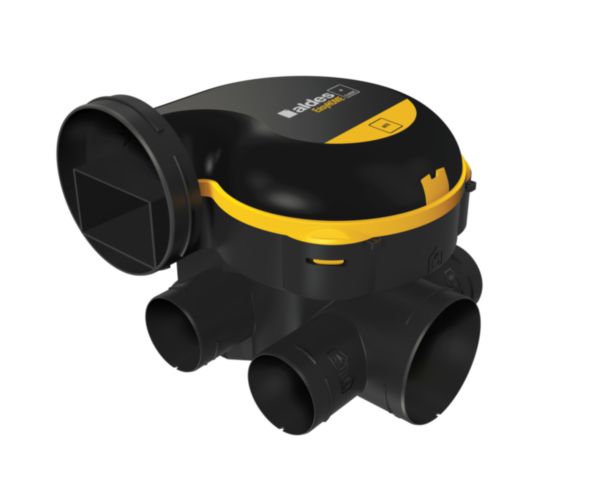 Groupe VMC simple flux EasyHOME Autoréglable combles Classic avec fonctionnement quotidien 24h/24 11026031