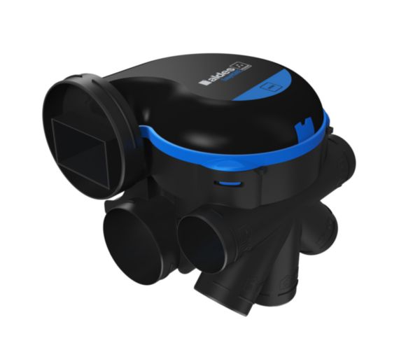 Image principale de Groupe VMC simple flux EasyHOME Hygroréglable combles Premium Micro Watt avec moteur EC et 7 piquages, pour plus d'économie d'énergie et plus d'options à l'installation. 11033033