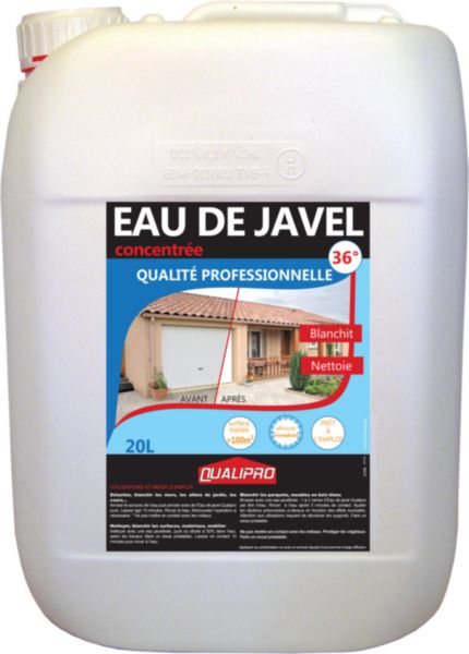 Eau de javel 20L Qualipro Réf. 00071510167