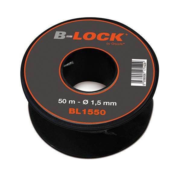 Bobine de 150 m de câble acier galvanisé diamètre 1,5 mm Réf BL15150