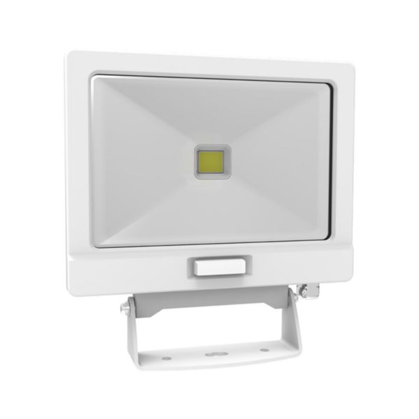 Projecteur Azura Led extra plat 30W blanc à détection cablé 0.80m avec télécommande - Réf. 319
