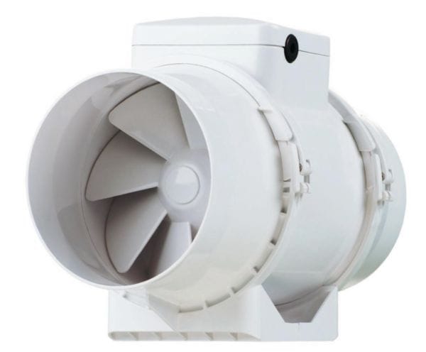 Image principale de Extracteur de conduit IN LINE XS Ø 125 mm 280 m³/h en ABS fonctionnement sur 1 ou 2 vitesses de ventilation 11022331