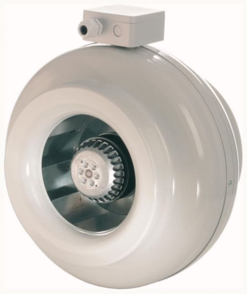 Image principale de Ventilateur de conduit VC micro-watt D125 Corps en tôle galvanisée avec piquage en ligne - Moteur EC à basse consommation 230V - 50Hz - IP 44 11032011