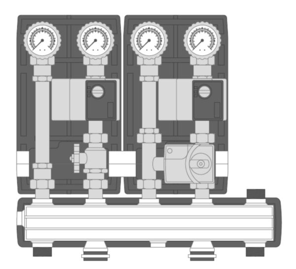 Kit hydraulique PAC-KIT2 Z / Réf PAC-KIT2Z
