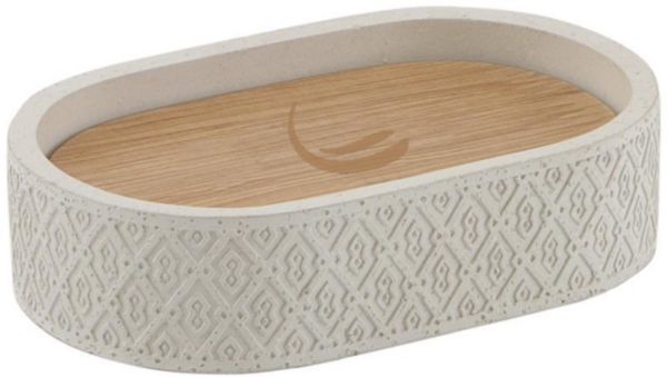 Porte-savon AFRODITE gris réf. 49110800000