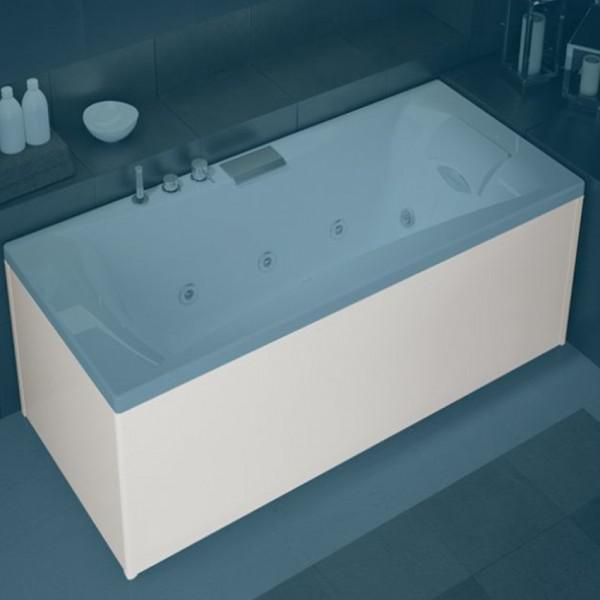 Tablier rectangulaire 80 bi matiere pour toutes lignes baignoires sauf VISIO Réf. TAKBM080BXX