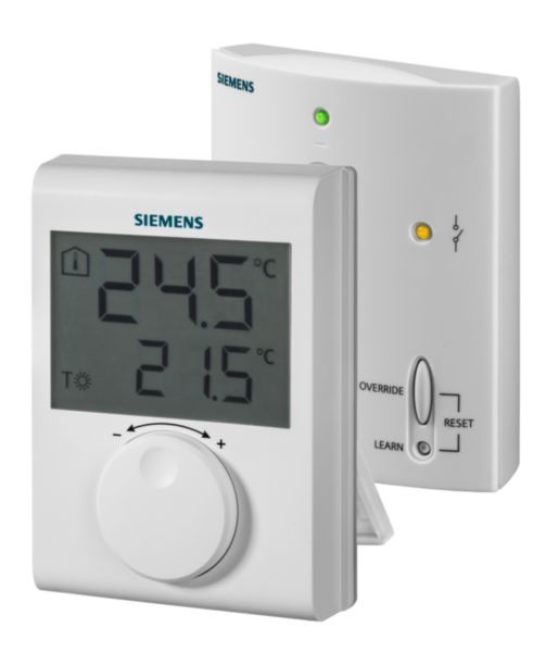 Thermostat d'ambiance grand LCD kit RF Réf S55770-T378